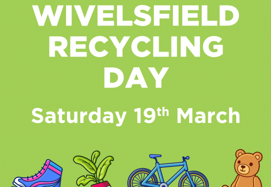Wivelsfield Recycling Day - Sat 19th March